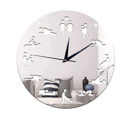 Orologio da Parete Design Kamasutra Specchio