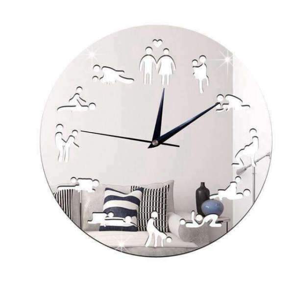 Orologio da Parete Design Kamasutra Specchio
