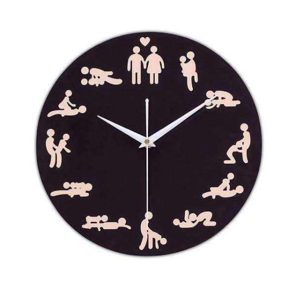 Orologio da Parete Kamasutra Design Rosa