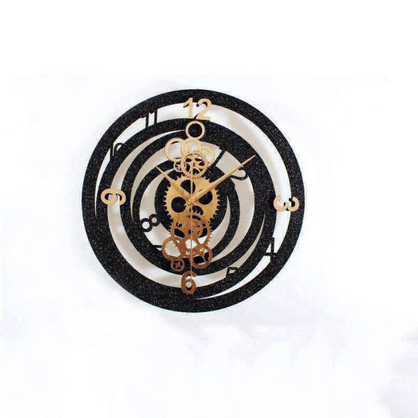 Orologio da Parete Spirale Meccanismo Vista