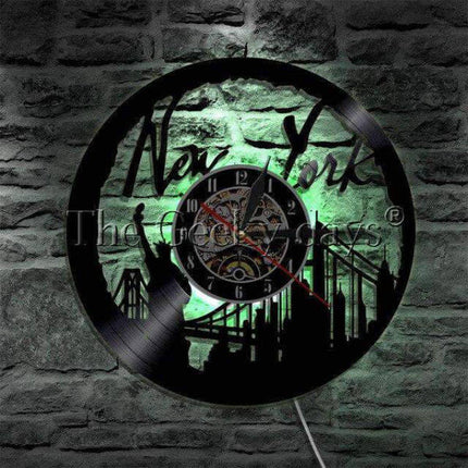 Orologio da muro vinile New York City