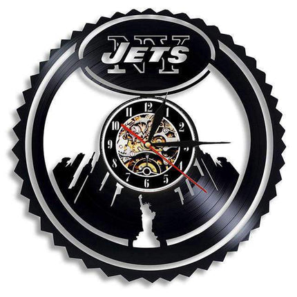 Orologio da parete nero New York Jets