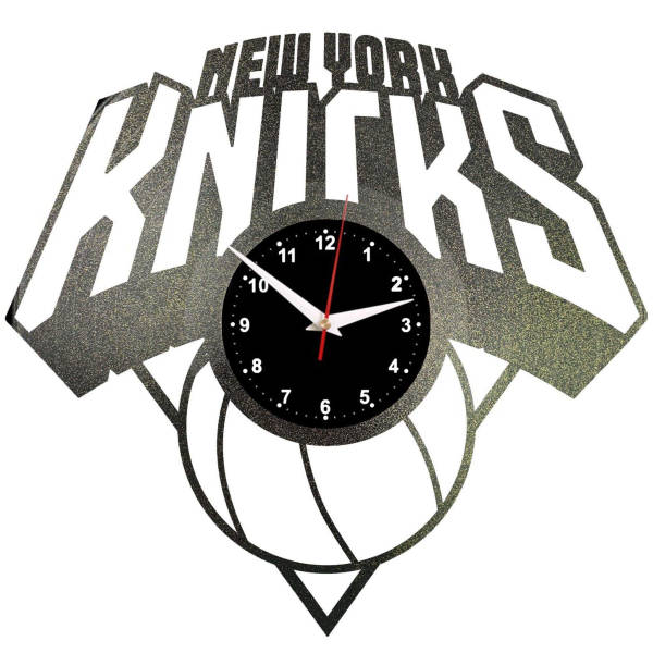 Orologio da muro vinile squadra NY Knicks
