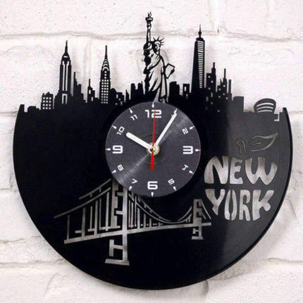 Orologio da muro vinile monumenti New York