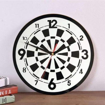 Orologio da parete design bersaglio freccette
