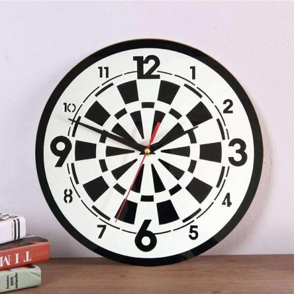 Orologio da parete design bersaglio freccette