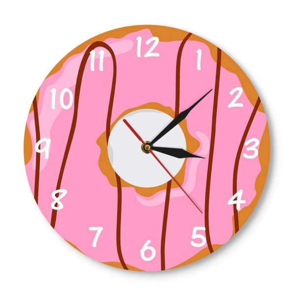 Orologio da parete per cucina a ciambella