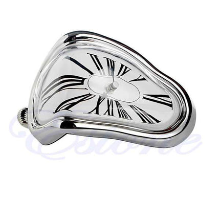 Orologio da mensola design stile Dalì