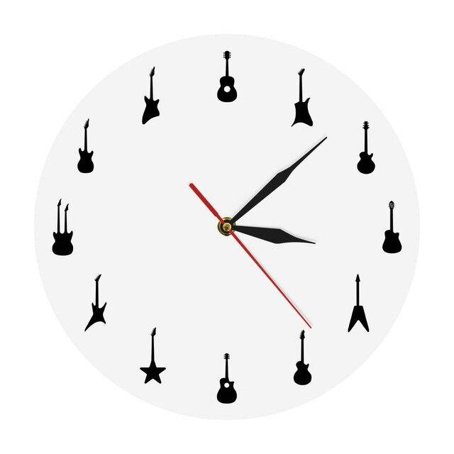 Orologio da parete moderno tema chitarra