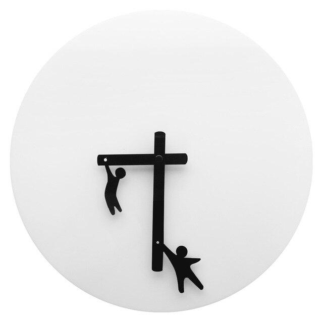 Orologio da parete design minimalista divertente