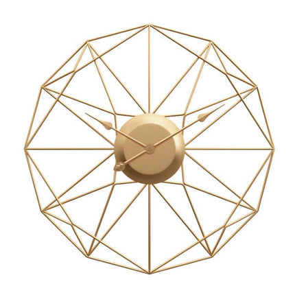 Orologio da parete design filo metallico