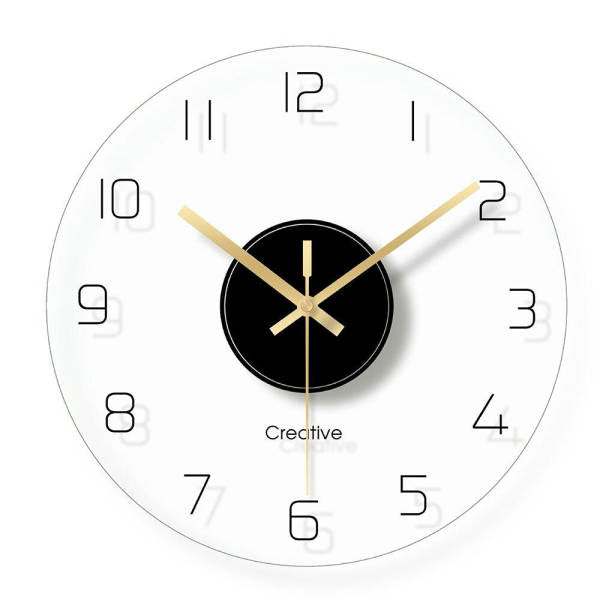 Orologio da parete trasparente design moderno