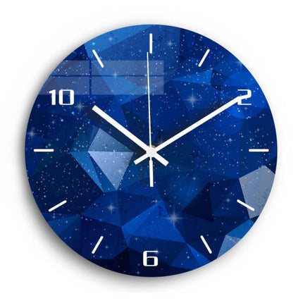 Orologio da parete rotondo tema galassia