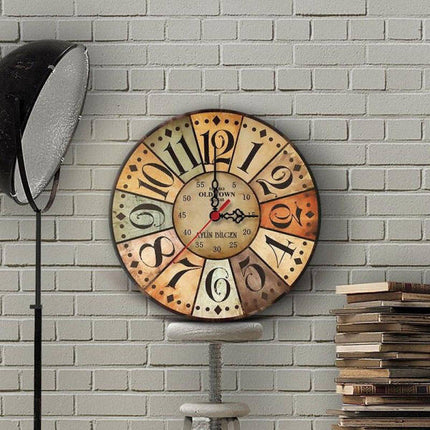 Orologio da parete vintage design bersaglio