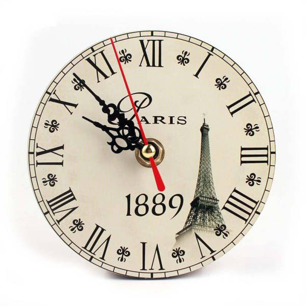 Piccolo orologio da parete tema Parigi
