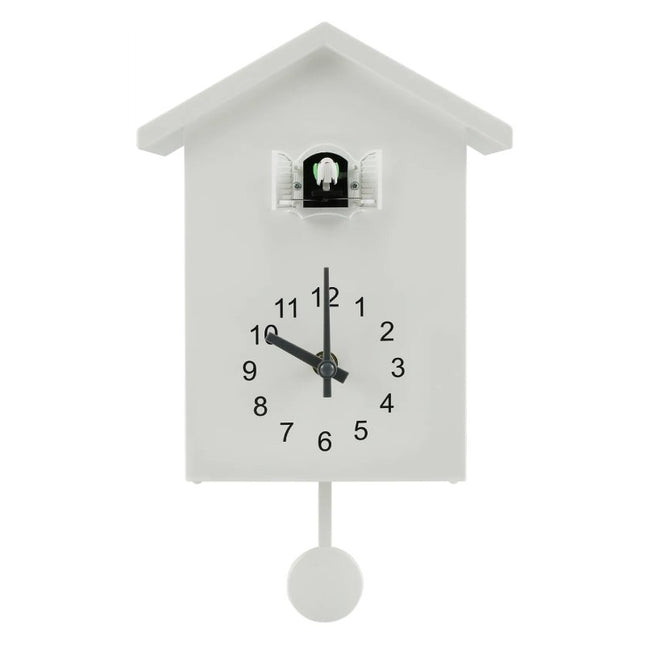 Orologio a cucù moderno bianco da parete
