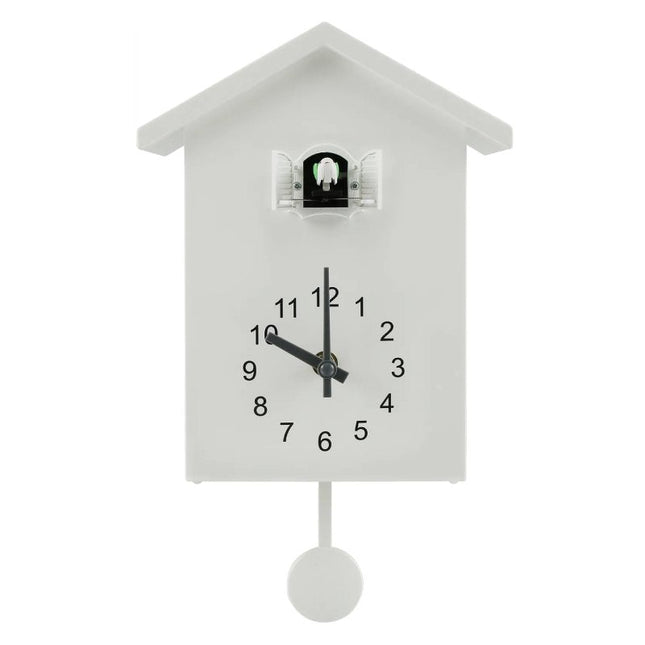 Orologio a cucù moderno bianco da parete