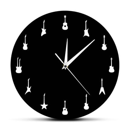 Orologio da parete moderno tema chitarra