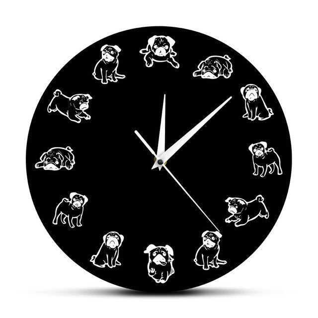Orologio da parete design con carlini