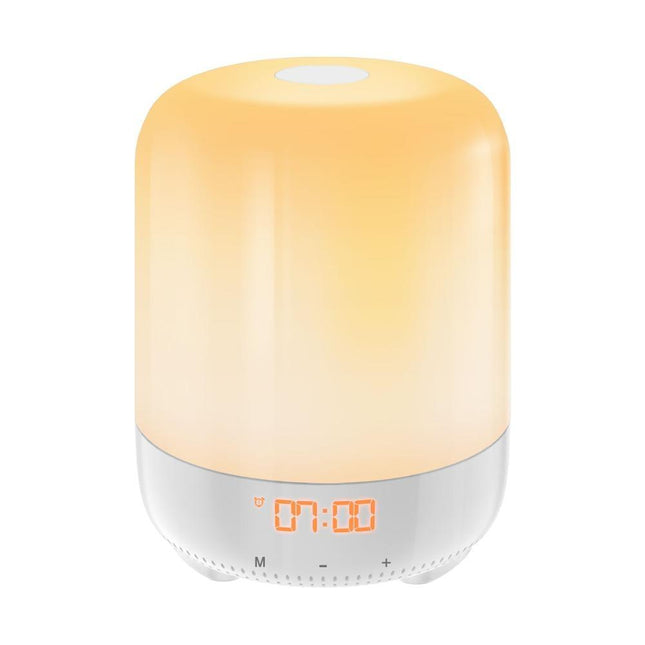 Lampada da comodino con sveglia digitale