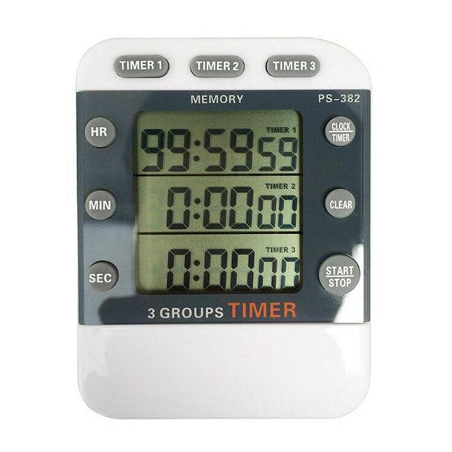 Timer da cucina digitale triplo